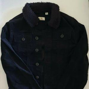 AG Adriano Goldschmied Kids Black Cord Jacket S